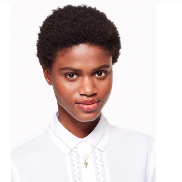 KATE SPADE • Scenic Route Cactus Necklace - Picture 2 of 4